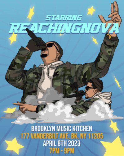 ReachingNova-Brooklyn-Music-Kitchen-Flyer-01-400x500 ReachingNOVA to headline concert at Brooklyn Music Kitchen this April.