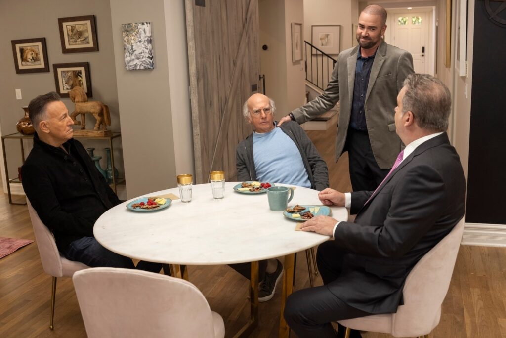 Bruce Springsteen Larry David Ian Harvie Jeff Garlin